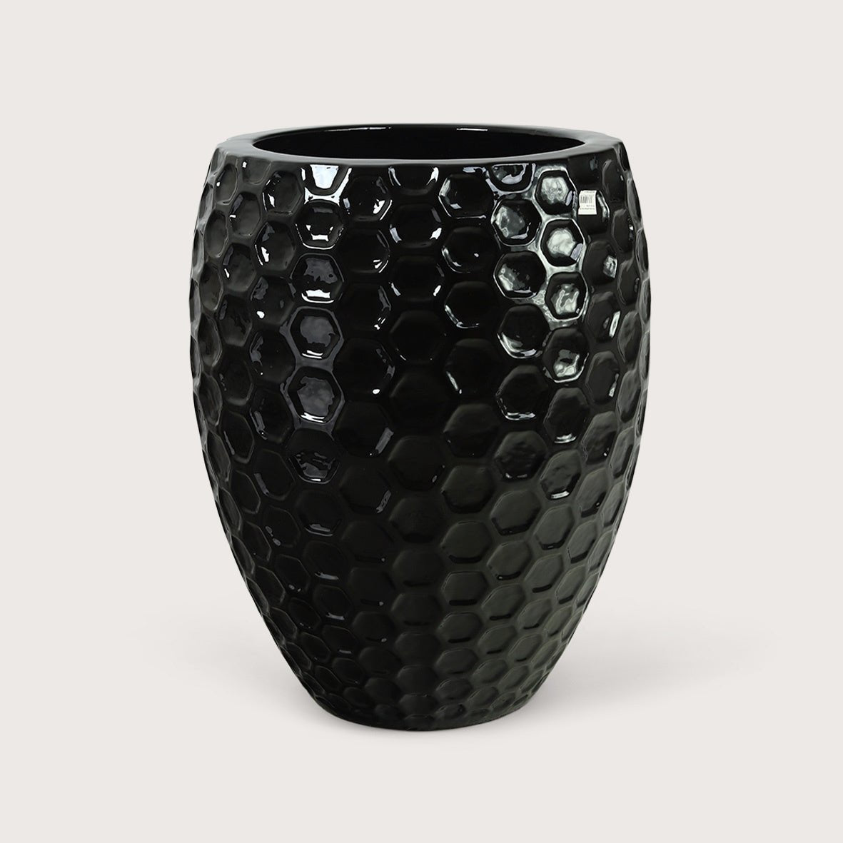Pot Honey Zwart D62 H80 - Luxe zijden bloemen boeket - Kunstbloemen van Sharon Flowers