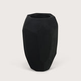 Pot Lucia Zwart D48 H75 - Luxe zijden bloemen boeket - Kunstbloemen van Sharon Flowers