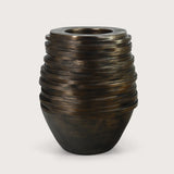 Pot Roza Koper D64.5 H80 - Luxe zijden bloemen boeket - Kunstbloemen van Sharon Flowers