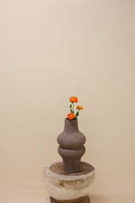 Ranonkel Azura oranje 48 cm - Luxe zijden bloemen boeket - Kunstbloemen van Sharon Flowers