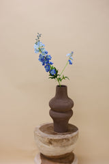 Ridderspoor Finn blauw 85 cm - Luxe zijden bloemen boeket - Kunstbloemen van Sharon Flowers