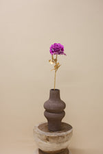Roos Goldie paars 75 cm - Luxe zijden bloemen boeket - Kunstbloemen van Sharon Flowers