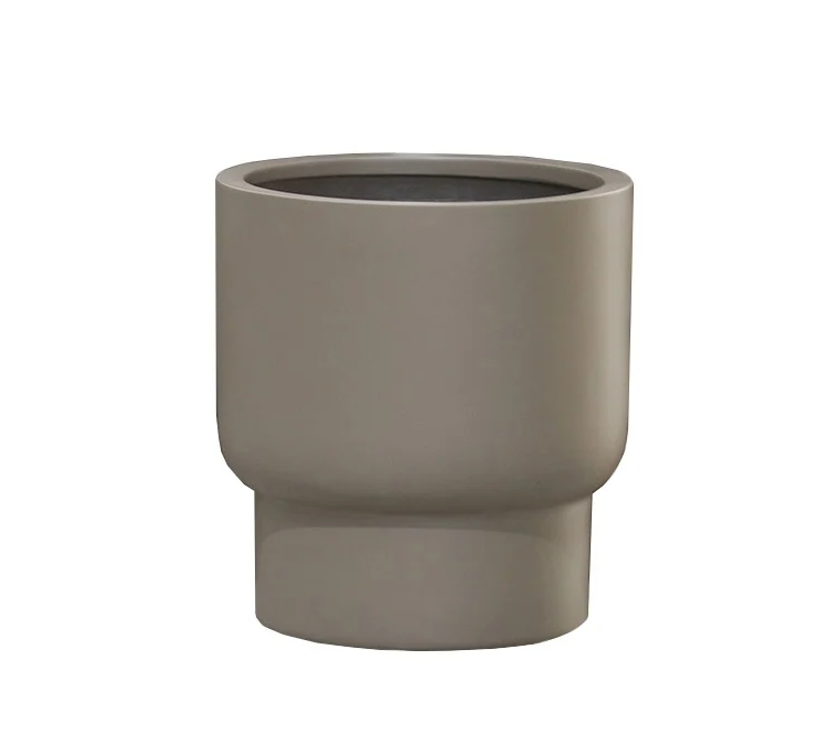 Hoge pot - Roskilde beige - Fiberstone