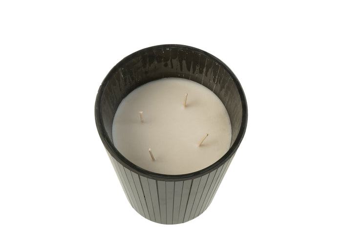 Scented Candle Noa Spicy Twilight Black Large-60H