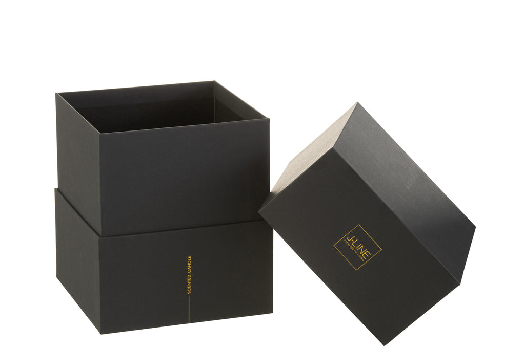 Scented Candle Noa Spicy Twilight Black Large-60H