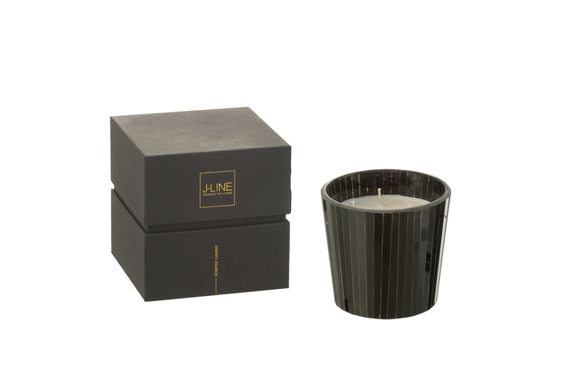 Scented Candle Noa Spicy Twilight Black Small-35H