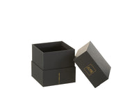 Scented Candle Noa Spicy Twilight Black Small-35H