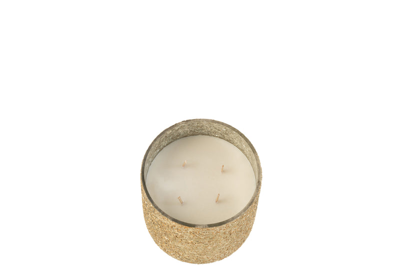 Scented Candle Luxuria Gold Medium- 60H