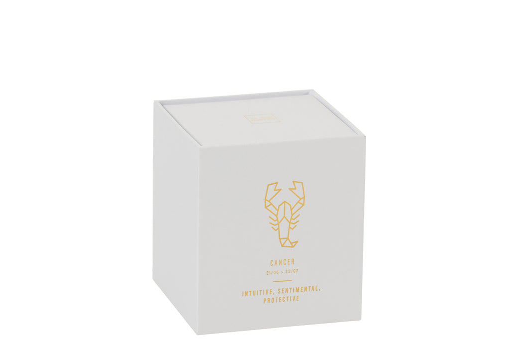 Scented Candle Astro  Cancer White-50H