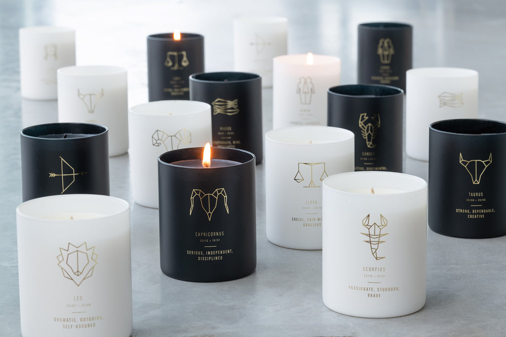 Scented Candle Astro  Scorpio White-50H