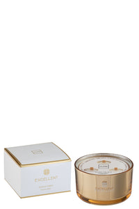 Scented Candle Excellent Golden Honey Gold Large-40Hours