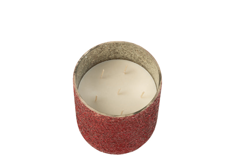 Scented Candle Luxuria Red Large- 80H