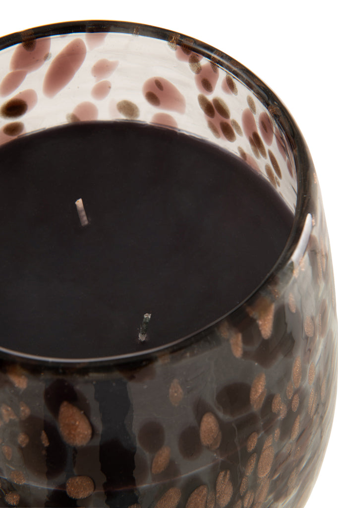 Scented Candle Mia Black/Mix Glass Medium-120H