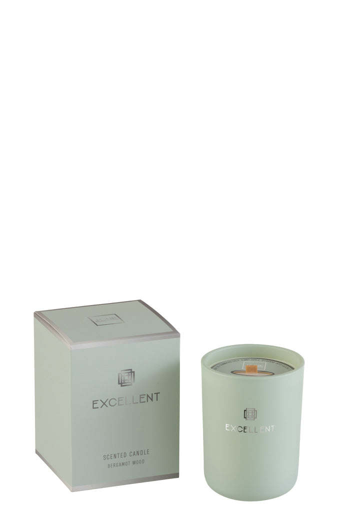 Scented Candle Excellent Glass Mint Green Small-50U