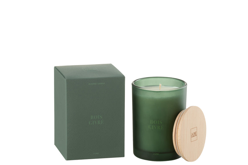 Scented Candle Accords Essentiels Bois Givré-38H