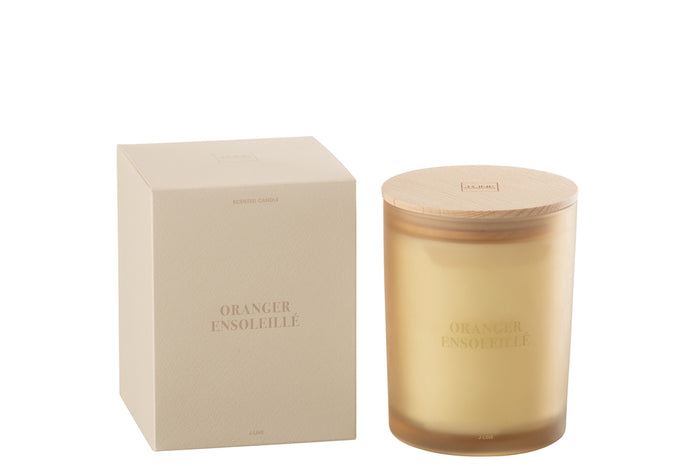 Scented Candle Accords Essentiels Oranger Ensoleillé-52H