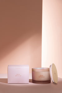 Scented Candle Accords Essentiels Rose Rêveuse-28H