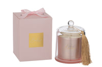 Scented Candle Bell Bonheur Pink Large-45Hours