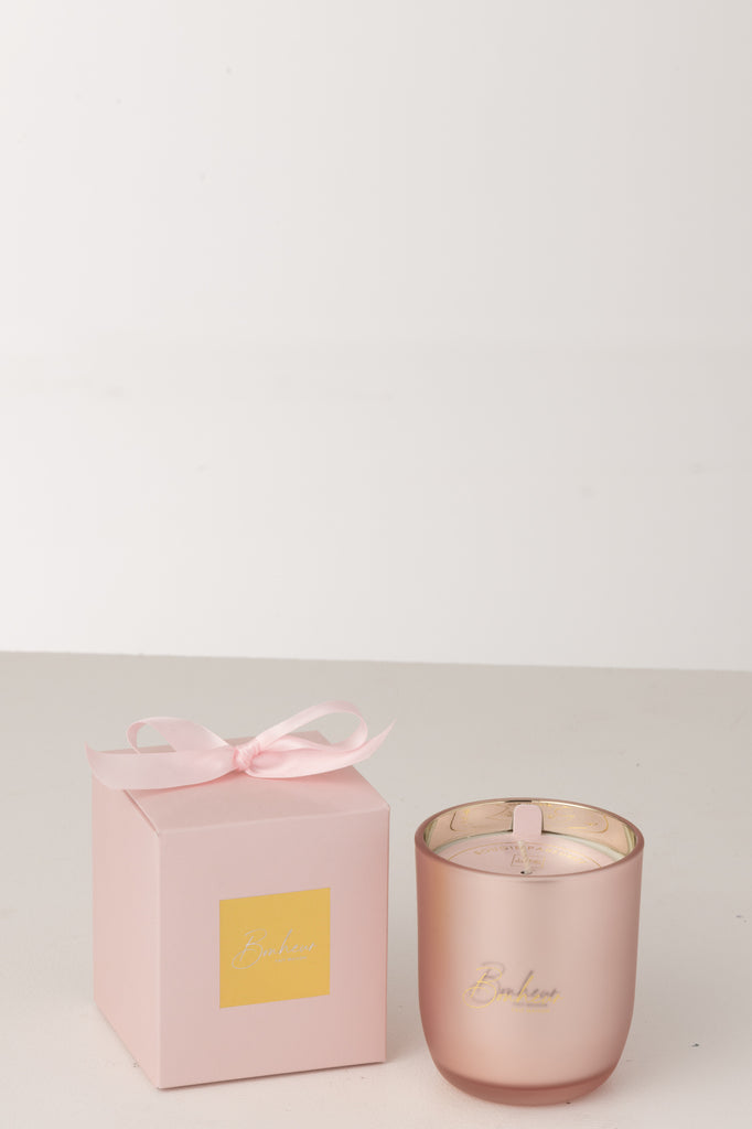 Scented Candle Bonheur Pink Large-65Hours