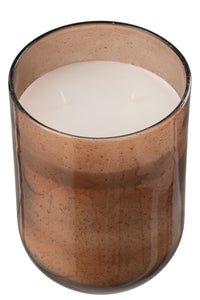 Scented Candle Li-Ly Land Wax Brown Large-80H