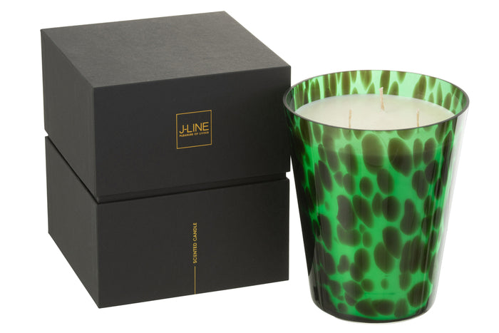 Scented Candle Noa Green Large-95H