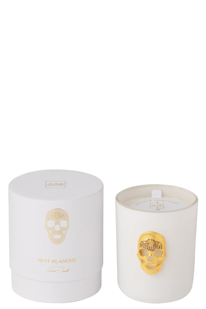 Scented Candle Skull Nuit Blanche Large-65Hours