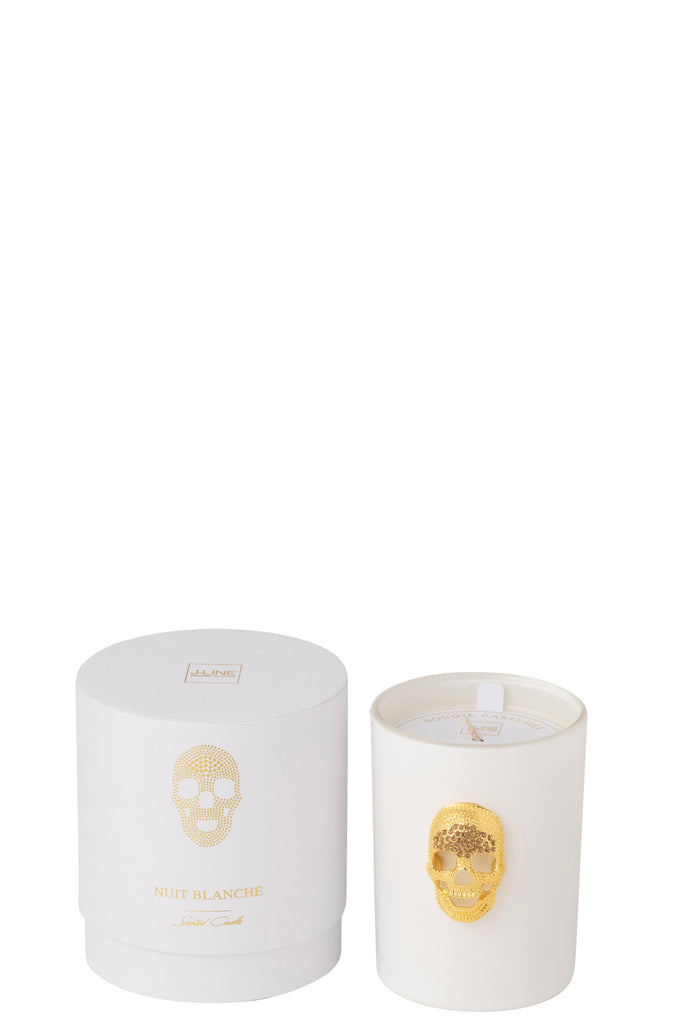 Scented Candle Skull Nuit Blanche Small-43Hours