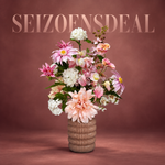 Seizoensboeket Roze