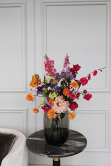 Sunset Elegant - zijden boeket - Luxe zijden bloemen boeket - Kunstbloemen van Sharon Flowers