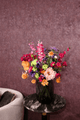 Sunset Elegant - zijden boeket - Luxe zijden bloemen boeket - Kunstbloemen van Sharon Flowers