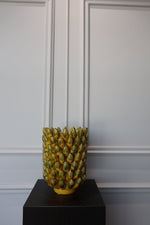 Vaas - Bananen - Luxe zijden bloemen boeket - Kunstbloemen van Sharon Flowers