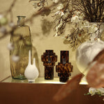 Vaas Emily Panter D19,4 H34,8 - Luxe zijden bloemen boeket - Kunstbloemen van Sharon Flowers