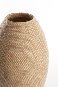 Vase deco 25x39,5 cm VALVERDE light brown