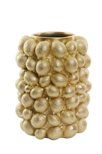 Vase deco 31x41 cm LEMON gold