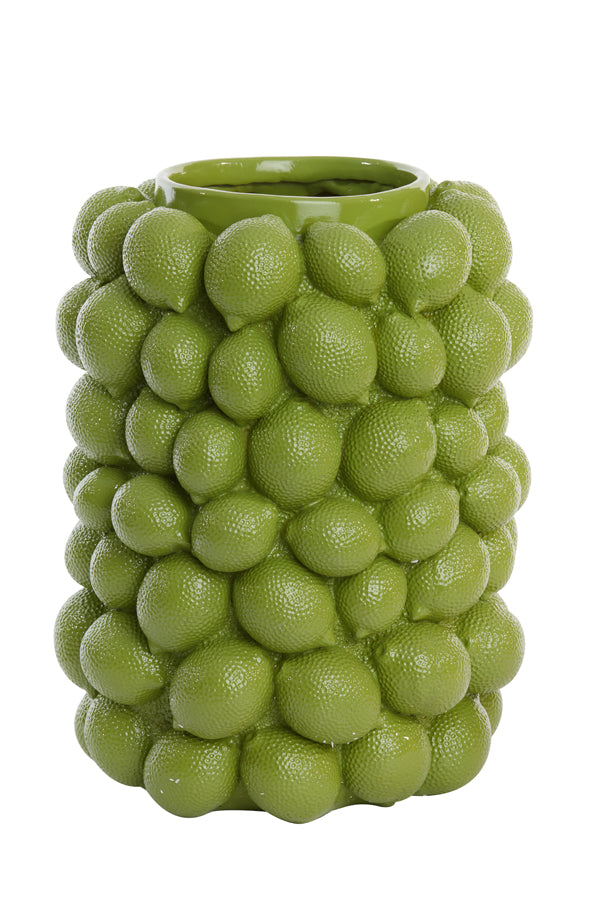 Vase deco 31x41 cm LEMON green