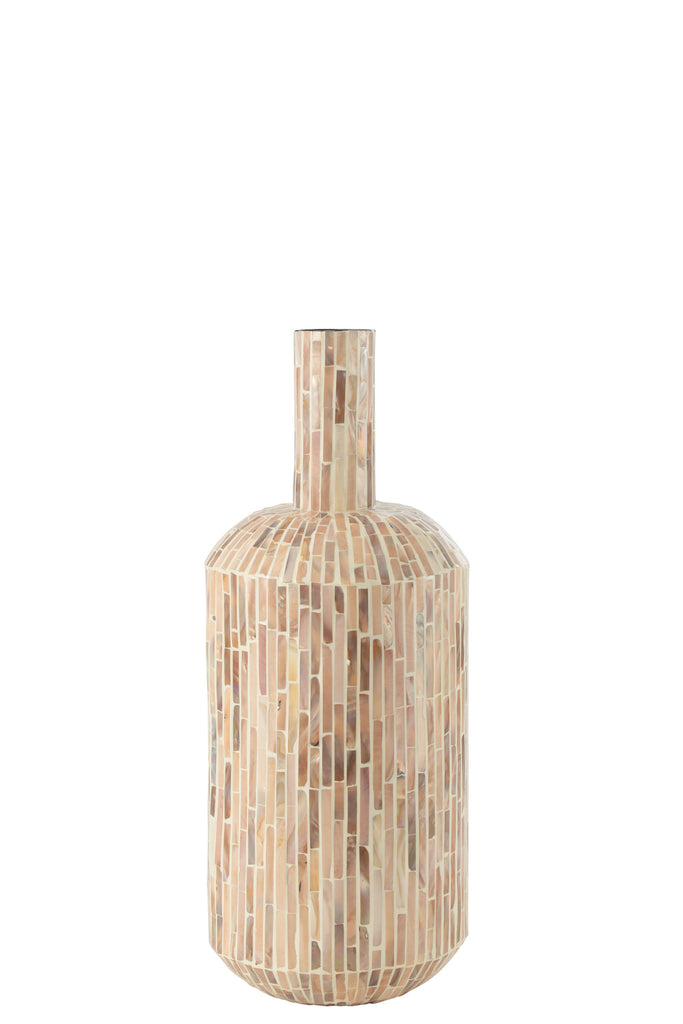 Vase Nuye Drop Shells/Paper Beige