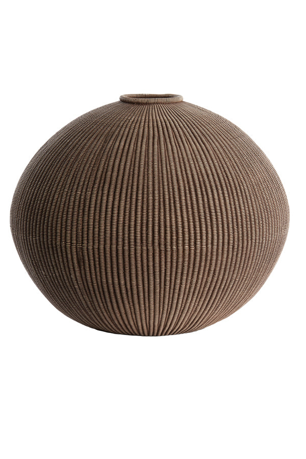 Vase deco 46x37 cm VEDOLLO brown