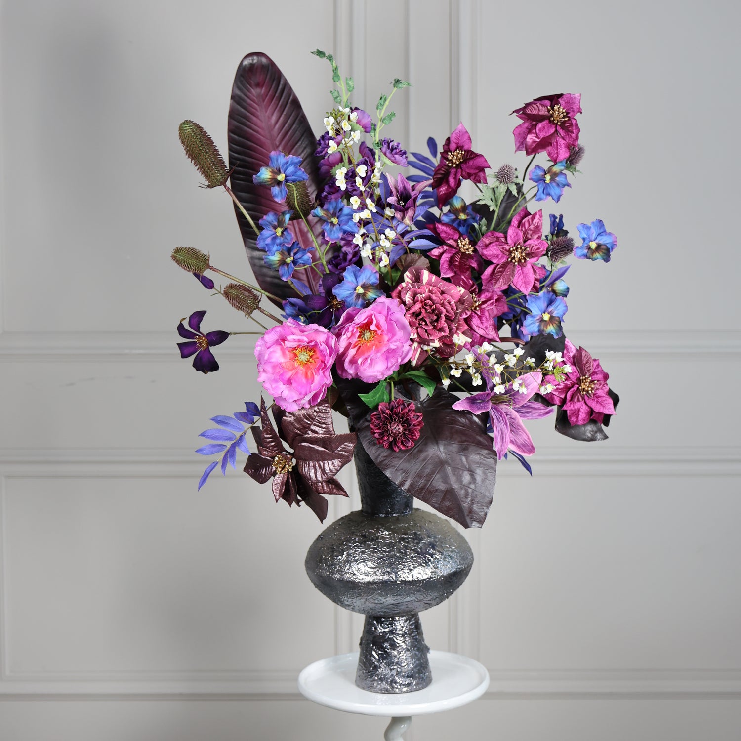 Zijden boeket Exotisch - Midnight Orchid