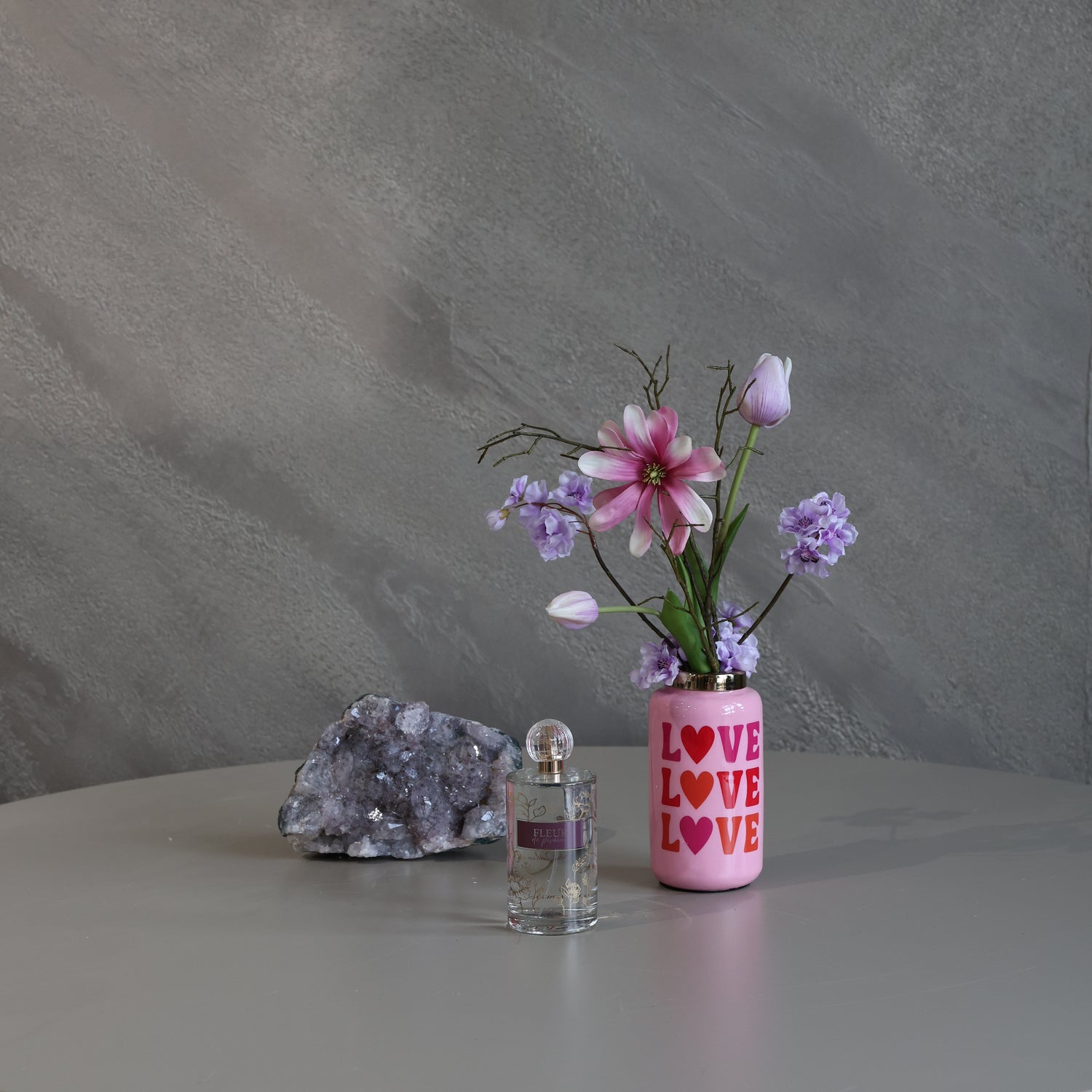 zijden-boeket-inclusief-vaas-paarse-bloemen-moederdag-paars-love-love-love