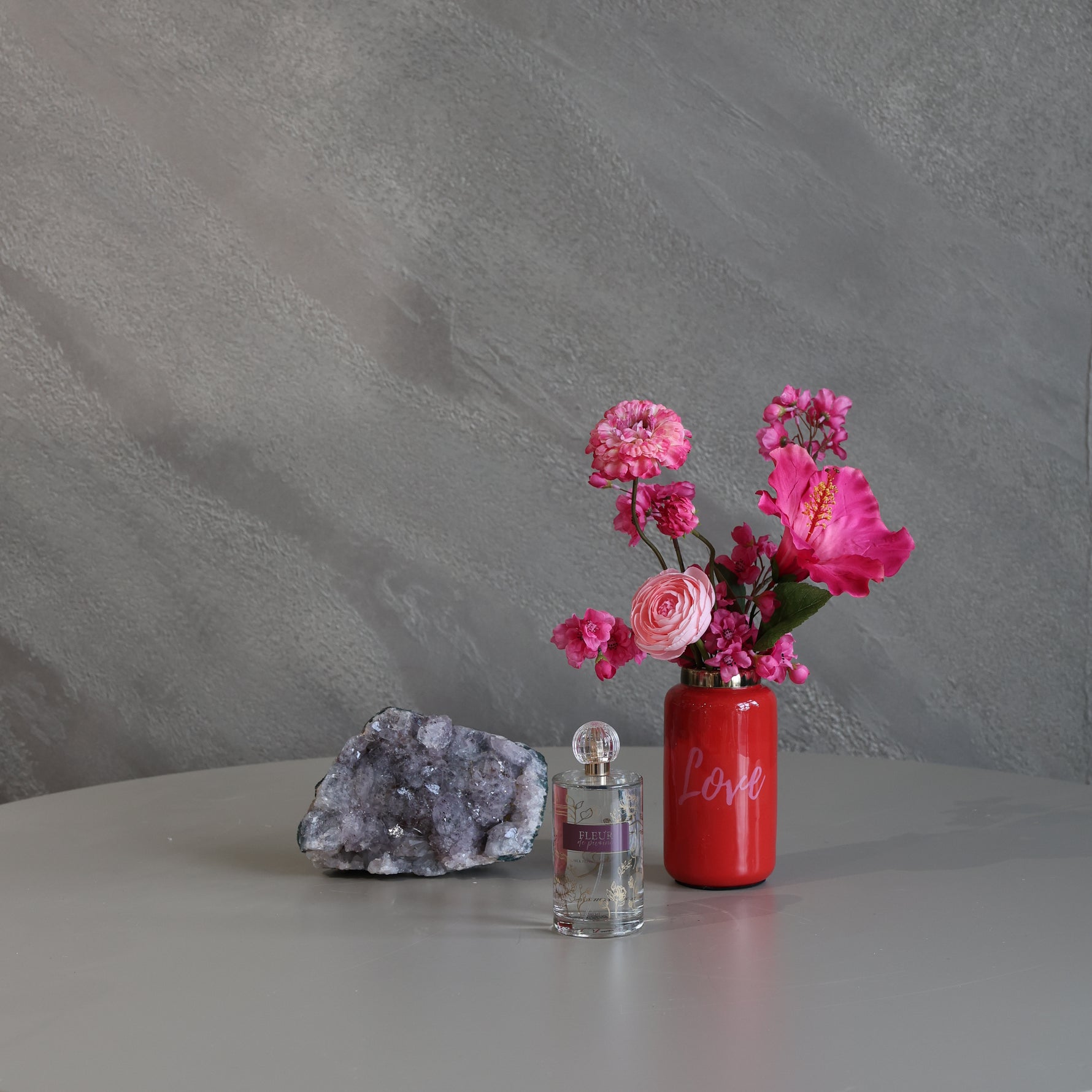 zijden-boeket-inclusief-vaas-roze-bloemen-love-vibes-love