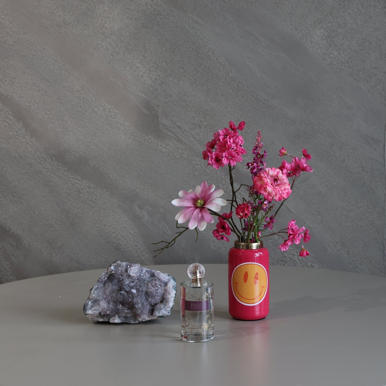 zijden-boeket-inclusief-vaas-roze-bloemen-love-vibes-smiley