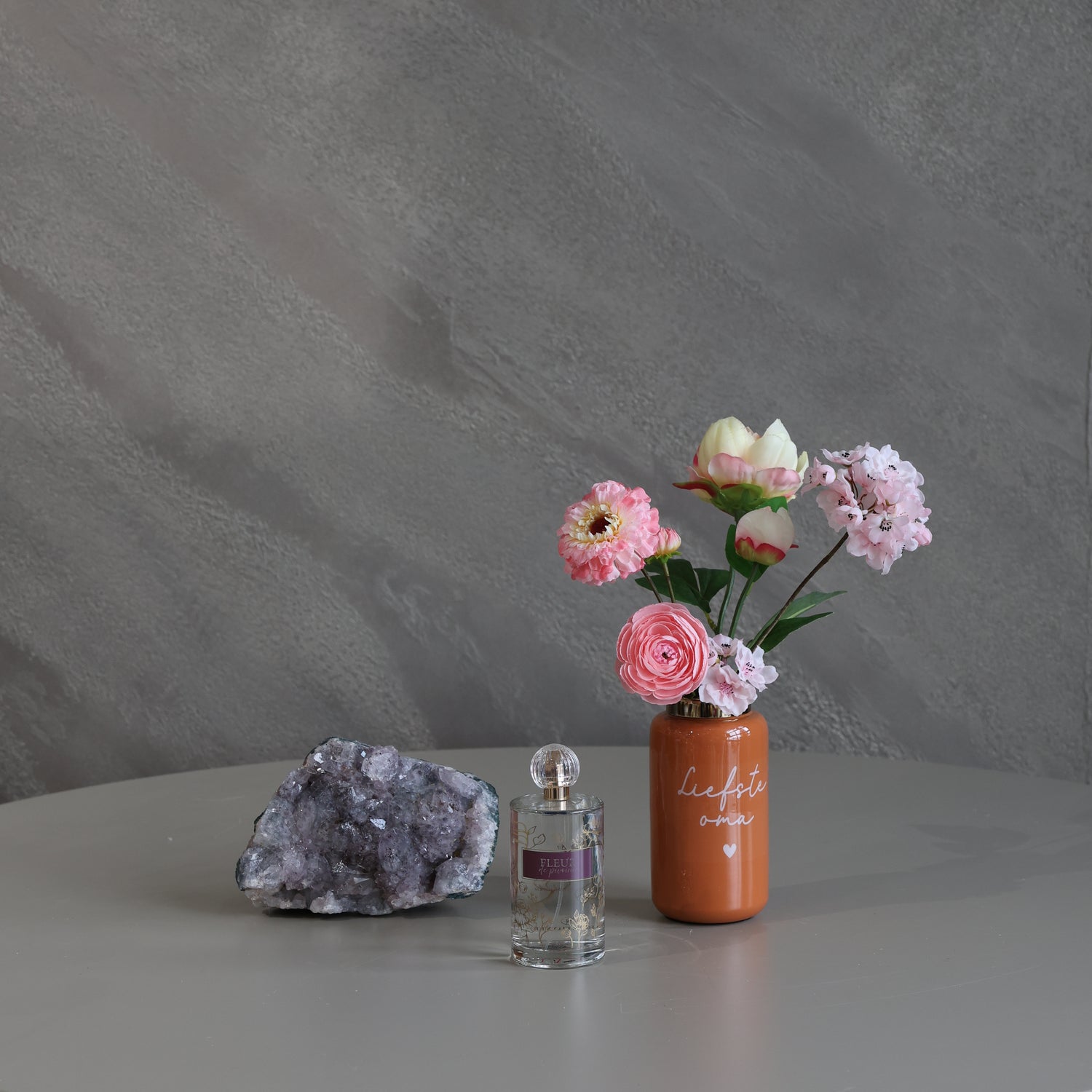 zijden-boeket-inclusief-vaas-roze-bloemen-moederdag-roze-liefste-oma