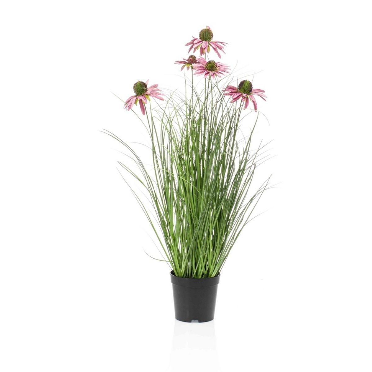 Rudbeckia zijden buitenplant paars 60cm