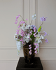 Zijdenboeket Lovely - Luxe zijden bloemen boeket - Kunstbloemen van Sharon Flowers
