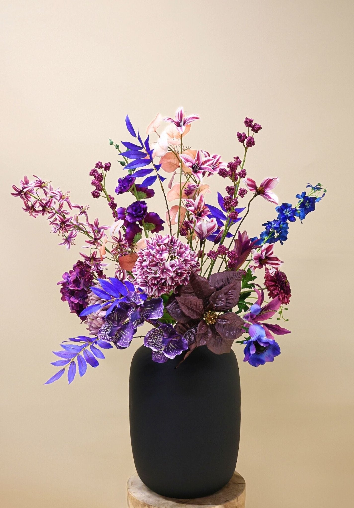 Zijdenboeket Moonlight - Luxueus - Luxe zijden bloemen boeket - Kunstbloemen van Sharon Flowers