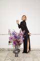 Zijdenboeket Moonlight - Luxueus - Luxe zijden bloemen boeket - Kunstbloemen van Sharon Flowers