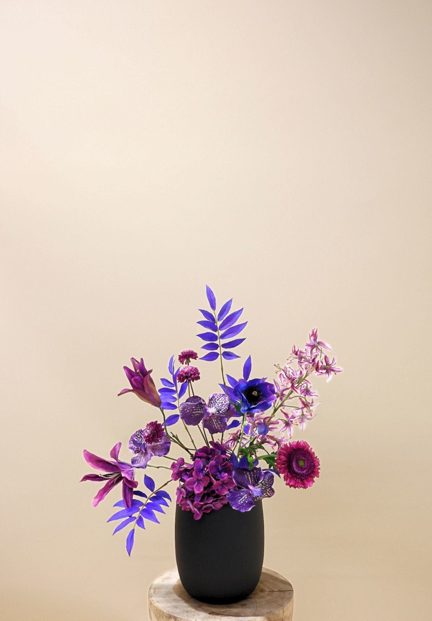 Zijdenboeket Moonlight - Petit - Luxe zijden bloemen boeket - Kunstbloemen van Sharon Flowers