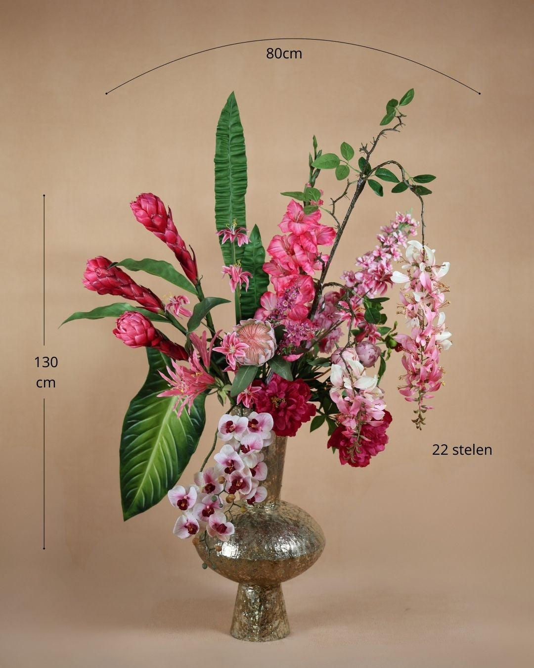 Zijden boeket Exotisch - Blossom Paradise