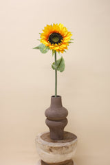 Zonnebloem Cordoba geel 90 cm - Luxe zijden bloemen boeket - Kunstbloemen van Sharon Flowers