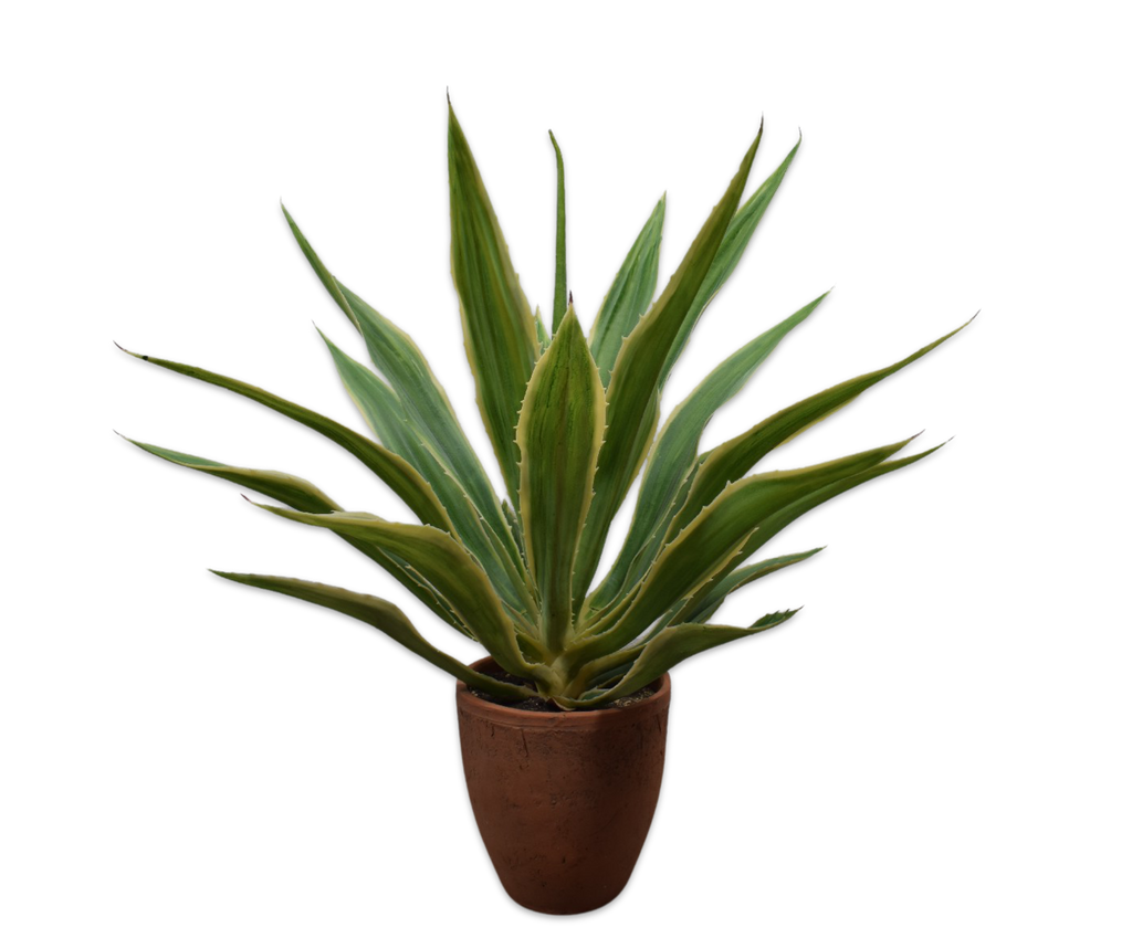 Yucca pot groen - Zijden plant - Hang plant - 76 cm